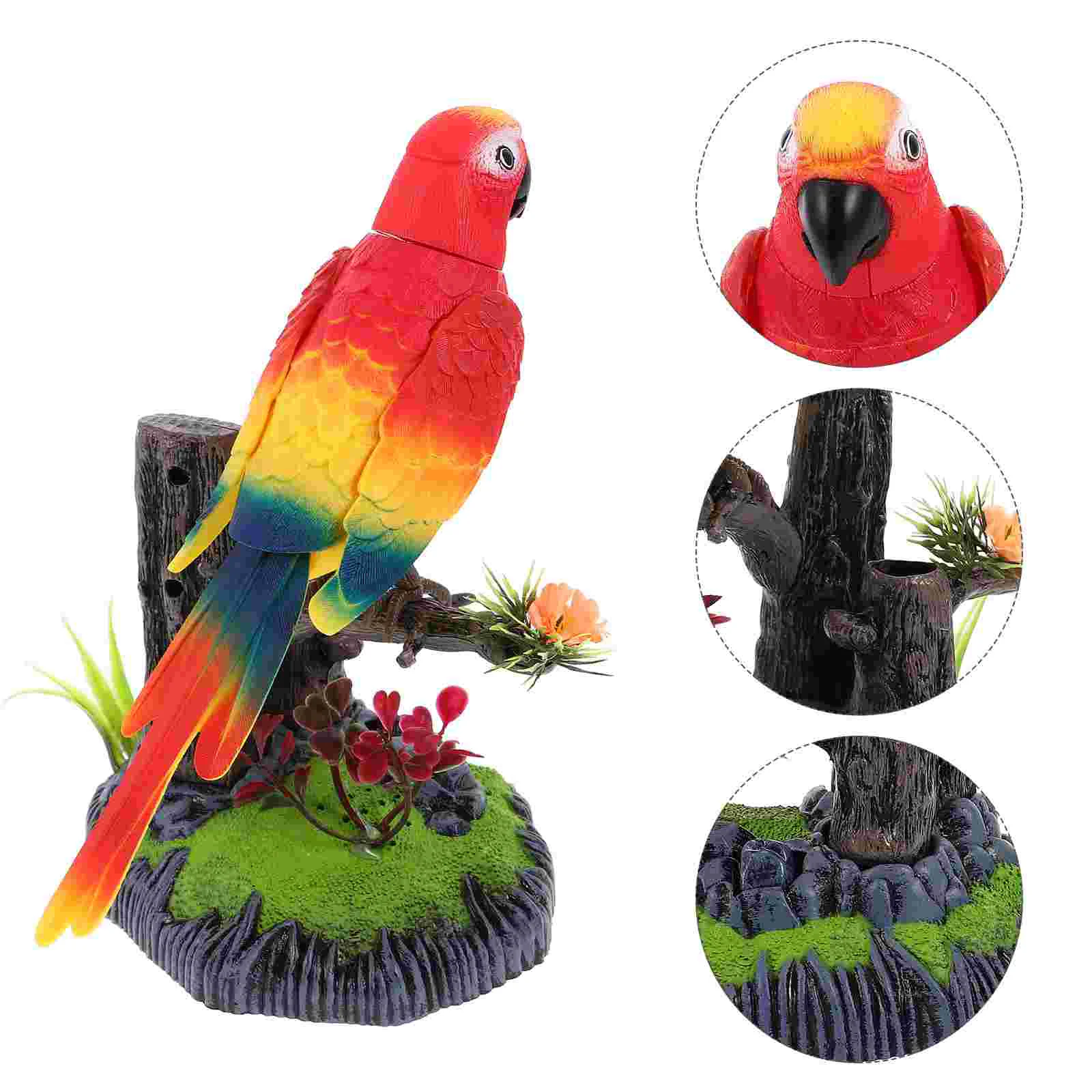 

Kids Toys Interactive Bird Singing Taste Electric Simulation Sound Plastic Calling Birds Child Talking