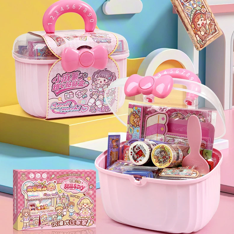 caja-de-regalo-de-cumpleanos-hecha-a-mano-con-mochi-pequenos-adhesivos-de-corazones-regalo-creativo-para-ninos-diseno-en-t