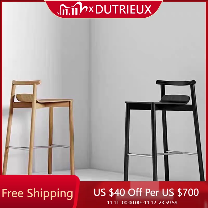 

High Reception Bar Chairs Designer Nordic Counter Single Relax Bar Chairs Lounge Creative Waiting Restaurante Muebles Furniture