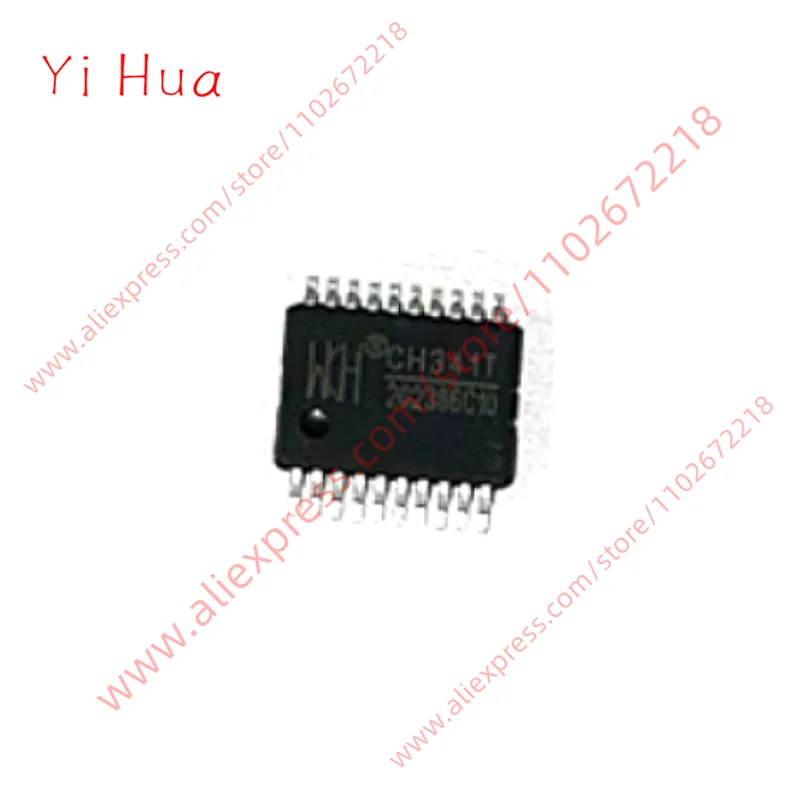 1PCS New Original      SSOP-20 CH341T USB bus adapter chip