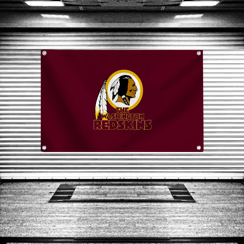 Zabawna flaga dumy Flaga do powieszenia flagi do pokoi Baner Washington R-redskins Dekoracyjne flagi i banery Dekoracja ścienna