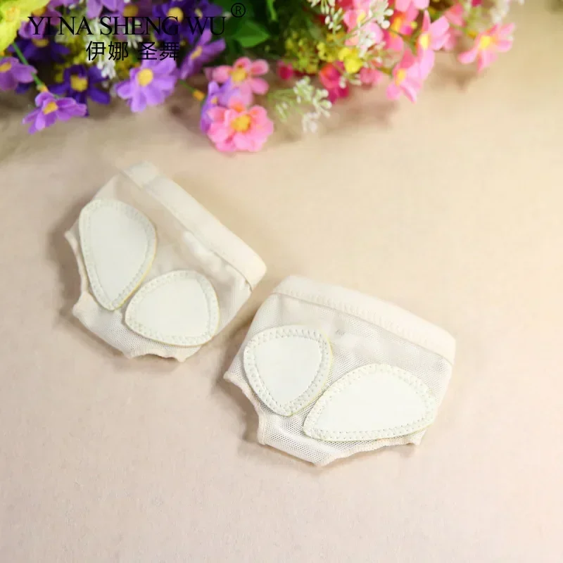 Dance Practice Foot Pads Professional Belly Dance Ballet Toe Pad Dance Shoes Accessories Inlaid Rhinestone Guard Heel Protector