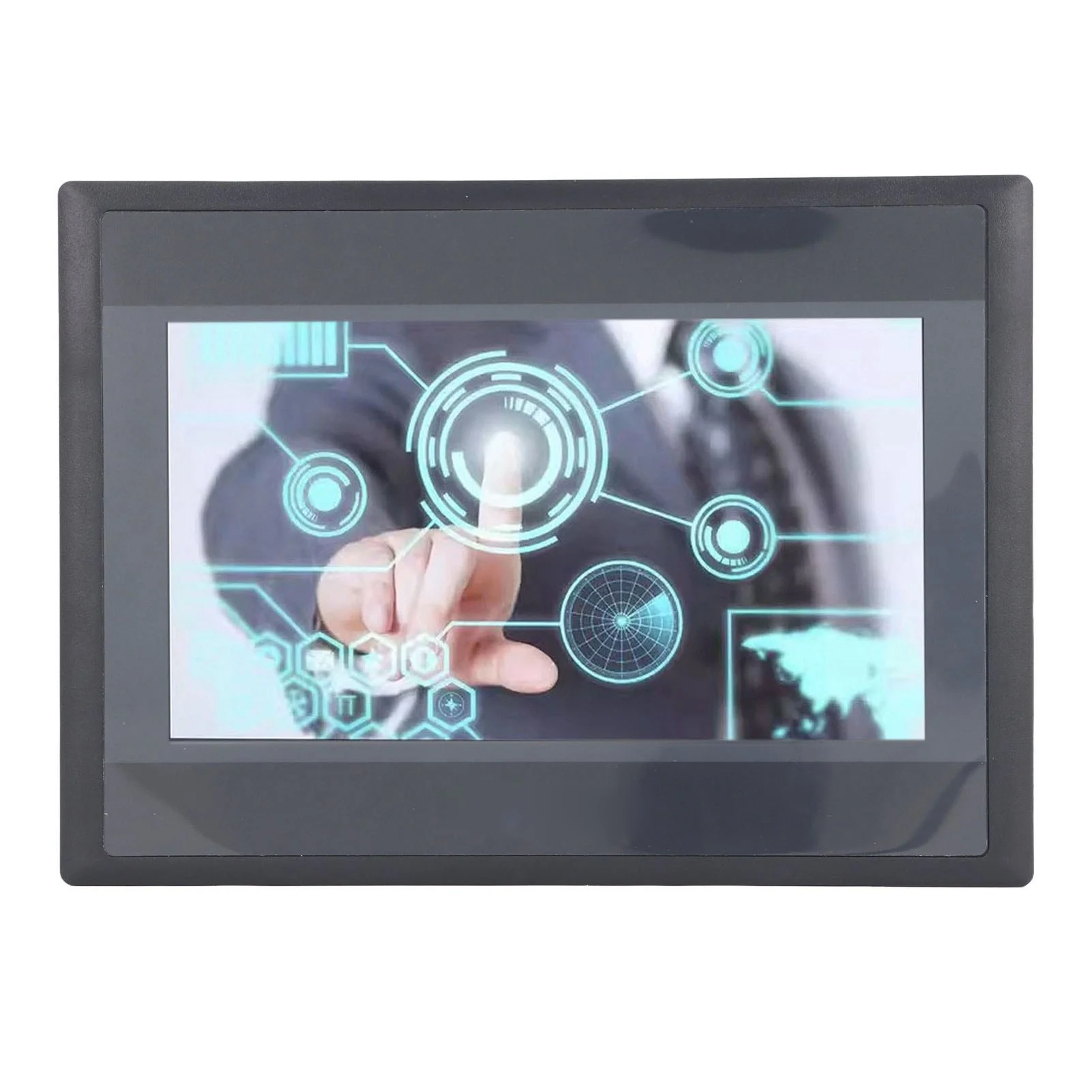 HMI Touch Screen 7in TFT LCD Display PLC Control Screen 12 in 8 Out DC 24V 5A Relay Output for FX3U‑20/40/48MRT
