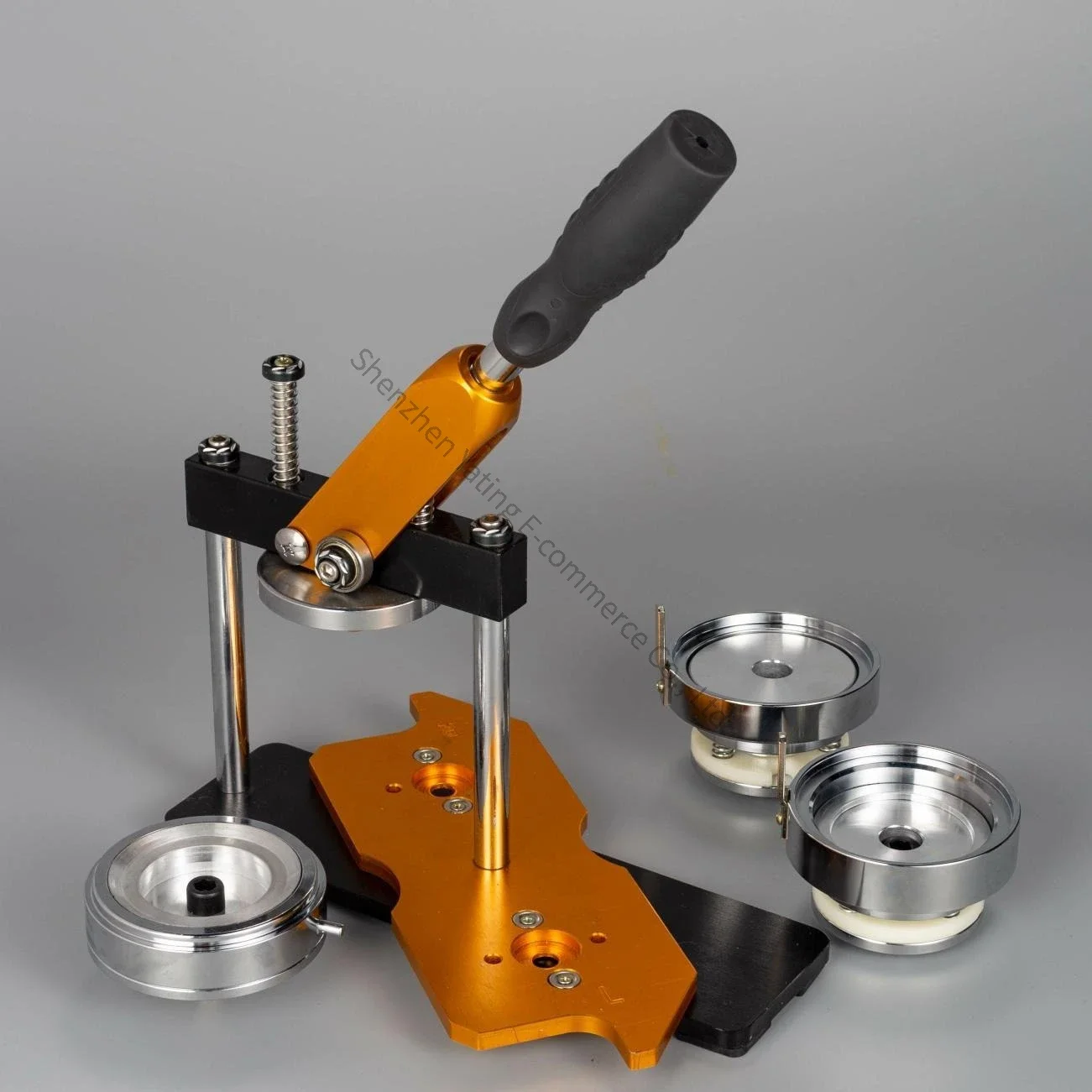1PC 75mm Aluminum Alloy Badge Machine Tinplate Process All Metal Badge Machine Button Machine Manufacturing Advertising Equipmen