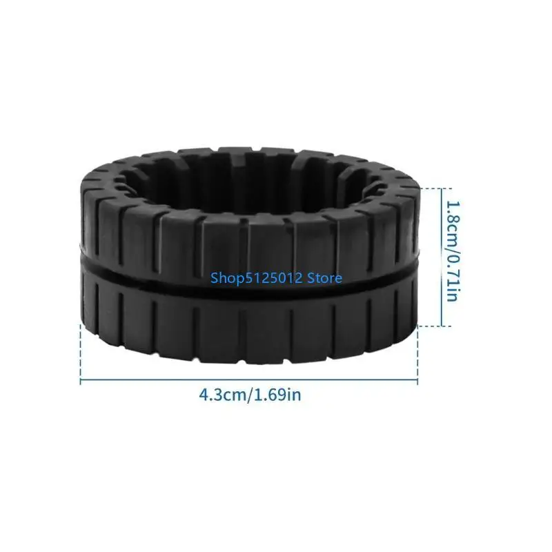 G8TC مقاوم للارتداء غير قابلة للانزلاق إطارات عجلة الإطارات متوافقة مع Irobotbraava Jet مكنسة المكنسة الروبوت MOP أجزاء