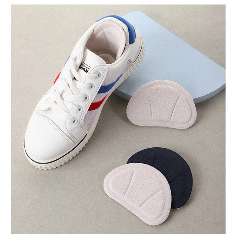 2Pcs Patch Heel Pads for Sport Shoes Adjustable Antiwear Feet Inserts I Men Anti Slip nsoles Protector Sticker Foot Care Cushion