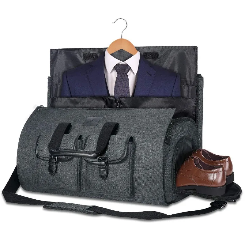 Hot Sale Men's Suit Bag Foldable Luggage Handbag Multifunctional Large Capacity Travel Leisure Travel Bag One Shoulder