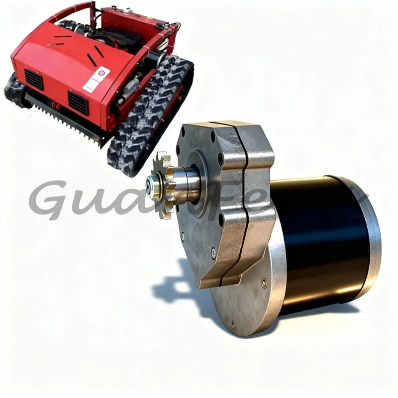 Factory 12V/24V 600W DC Brushed Electric Motor, Spare Part for Electric Lawn Mower
