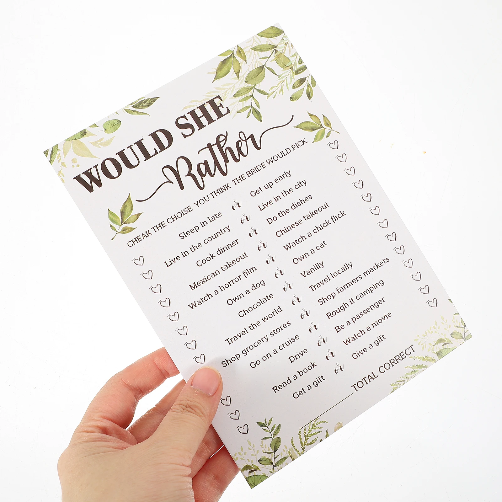 10 Pcs Wedding Game Card Bachelorette Cards Bridal Shower Games Bride Supplies Woman Party Decorations