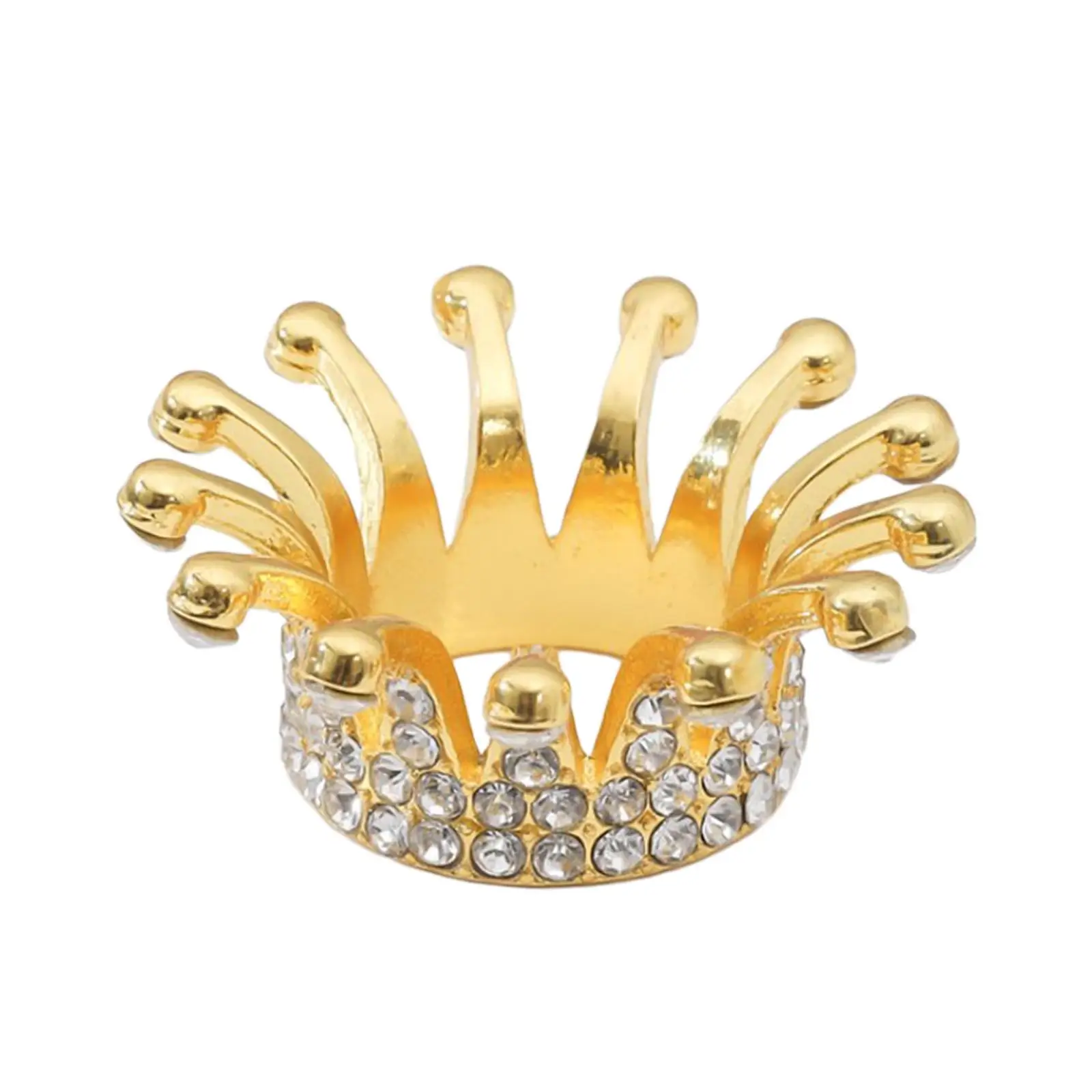 Crown Shaped Nail Brush Holder Portable Multifunctional Nail