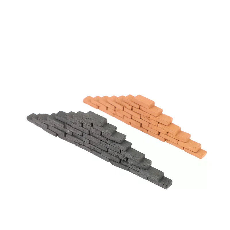 50 قطعة نموذج الطوب لبيت الدمى لتقوم بها بنفسك لعبة بناء المناظر الطبيعية المصغرة #2