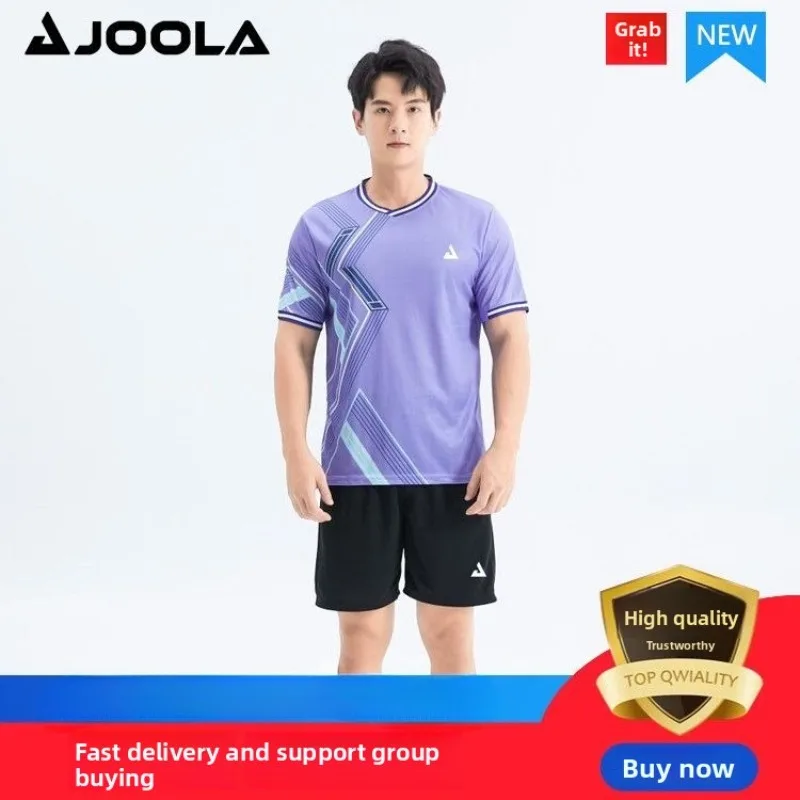 JOOLA's new men's and women's table tennis jerseys for club matches are moisture absorbing, quick drying, and breathable - Image 3