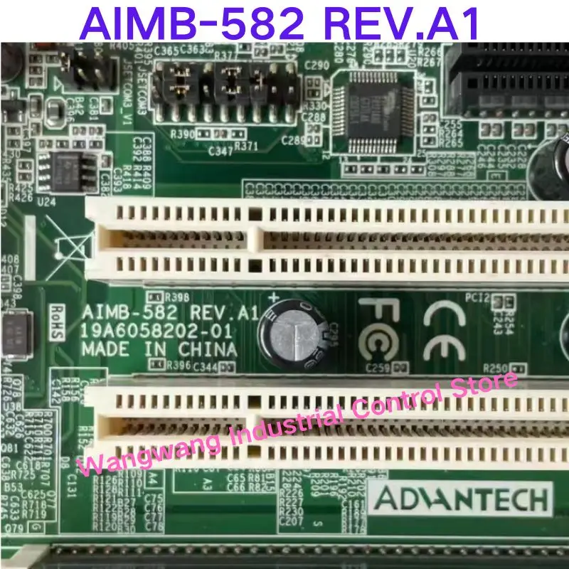 Second-hand test OK , AIMB-582 REV.A1 Industrial Control Motherboard
