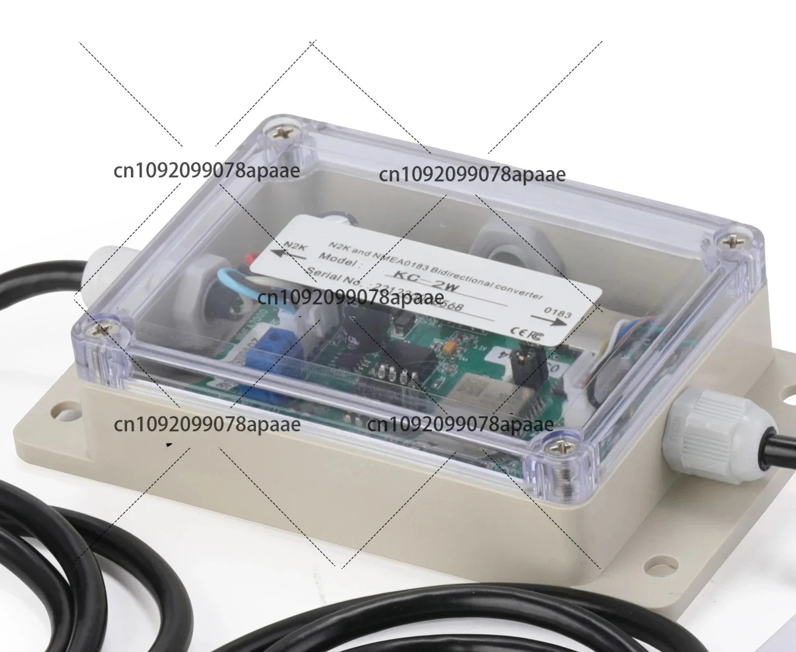 KC-2W NMEA2000 And NMEA0183 Bidirection Converter NMEA0183 to N2K WIFI module NMEA 0183 / ModBus TCP Slave Converter