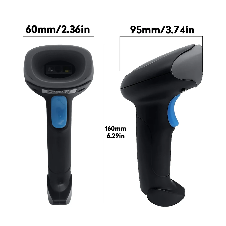 for JR Industry Bracode Scanners android Laser Bluetooth Wireless Bracode Scanners 2D 1D BarCode Reader for Data Matrix QR