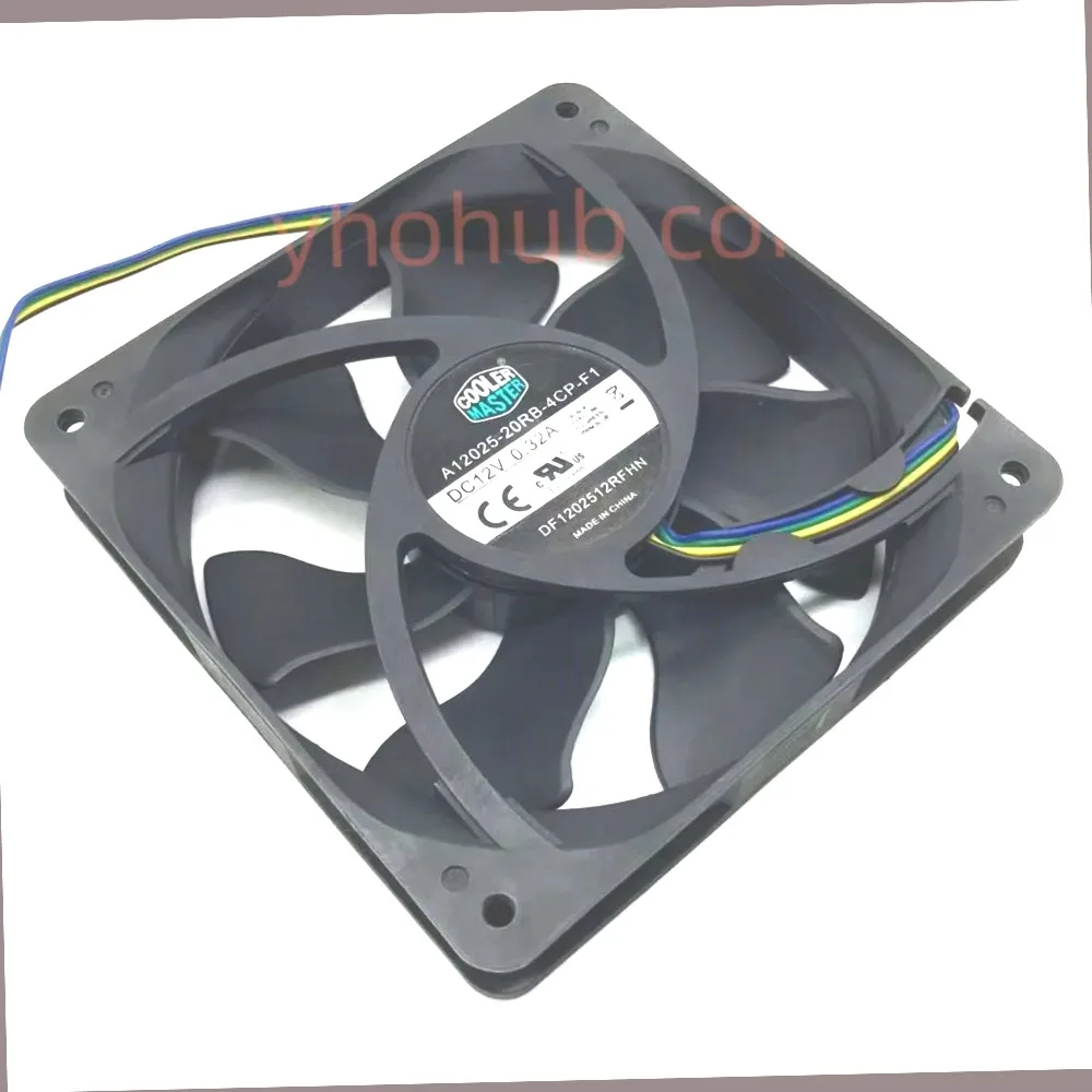 CoolerMaster A12025-20RB-4CP-F1 DC 12V 0.32A 120X120X25mm Cooling FanIndustrial Equipment Ventilation