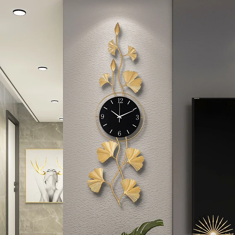 Creative Restaurant Wall Clocks Nordic Minimalist Fashion Design Wall Watch Art Mural Modern Reloj De Pared Room Decorations