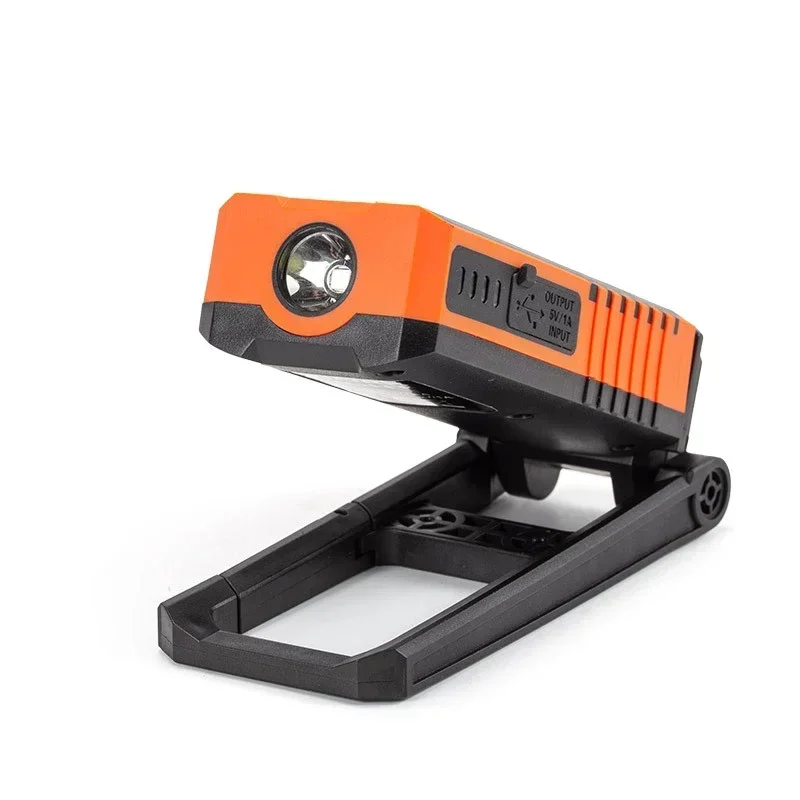 LED Work Light COB Rechargeable Work Lights with Magnetic Base, Bluetooth-compatible Speaker, Hook, LED Flashlight Inspection