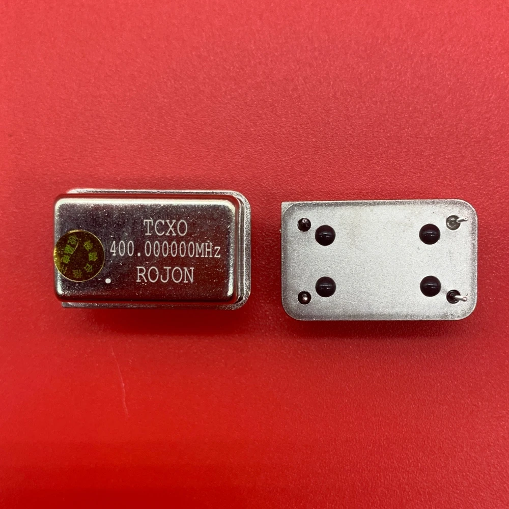 2PCS/ high frequency 400MHz high precision temperature compensated crystal oscillator TCXO 0.1ppm frequency calibration