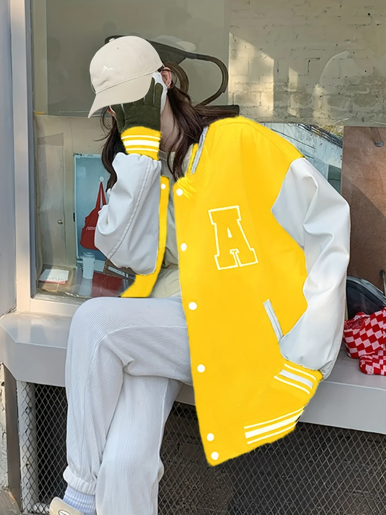 Women Bomber Jackets 2024 Fall Winter Fashion Baseball Uniform Oversize Coats Student Couple Harajuku Loose Jacket Streetwear