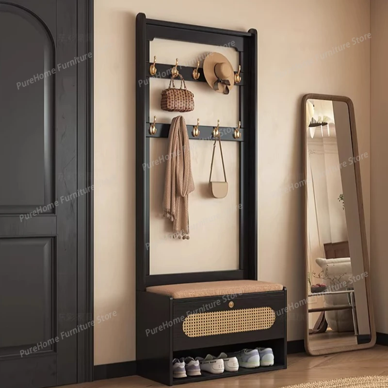 

With Seat Entrance Hall Shoe Cabinet Vertical Designer Luxury Nordic Shoe Cabinet Display Bench Zapatero Shoemakers Furniture