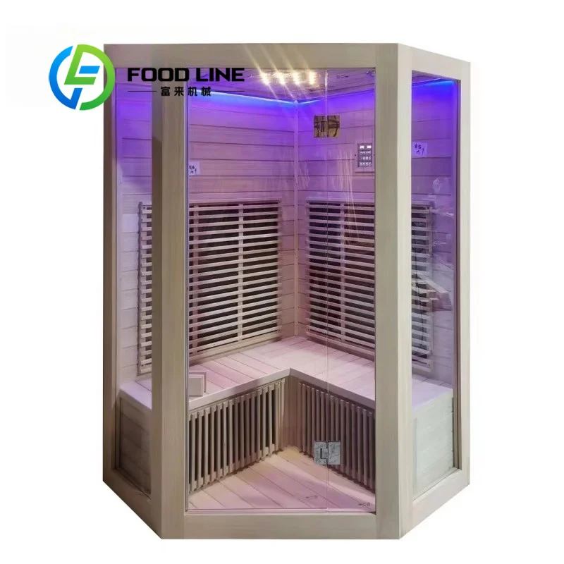 Outdoor Sauna Pod Compact Cabin Air Tight Sealing Warm Kept Inside Warmth Heat Keep Meadow Farmhouse Garden Custom Support