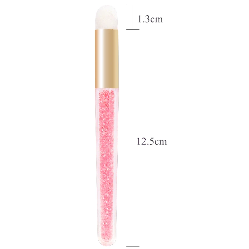 5 stücke Kristall Wimpern Reinigung Pinsel Lash Shampoo Pinsel Für Wimpern Verlängerung Peel Off Mitesser Entferner Make-Up-Tools