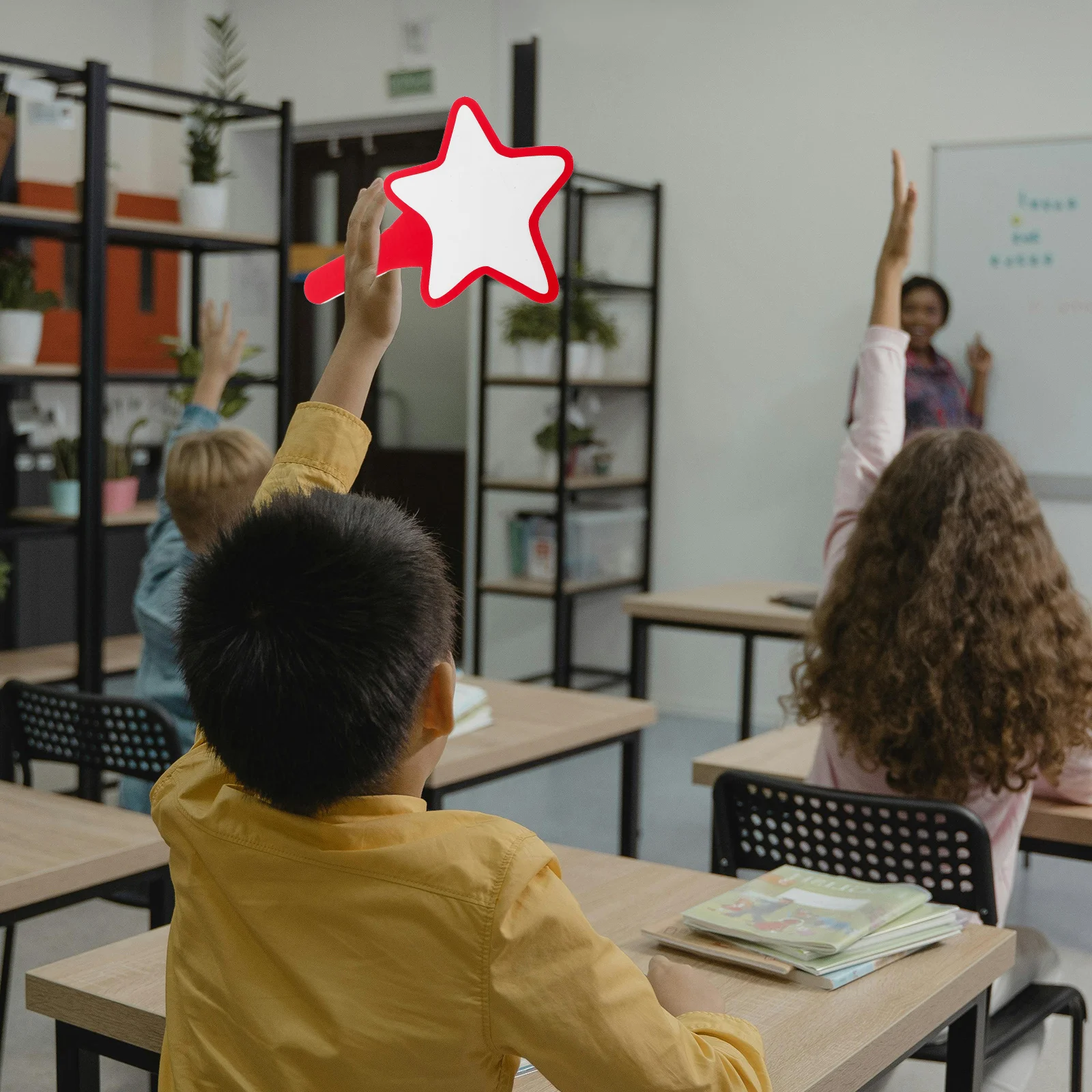 

Judge Score Paddles Blank Dry Erase Paddle Portable Mini Whiteboard Handheld Writing Board Reusable Answer Quick Response