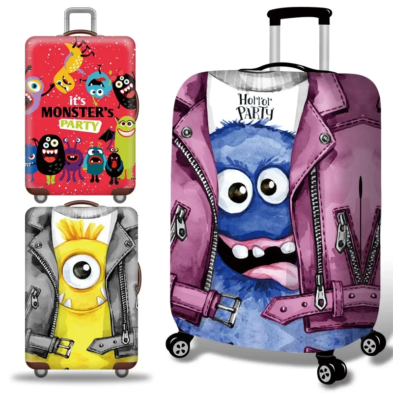 Travel Suitcase Protective Cover Luggage Case Travel Accessories Elastic Luggage Dust Cover Apply to 18\'\'-32\'\' Suitcase