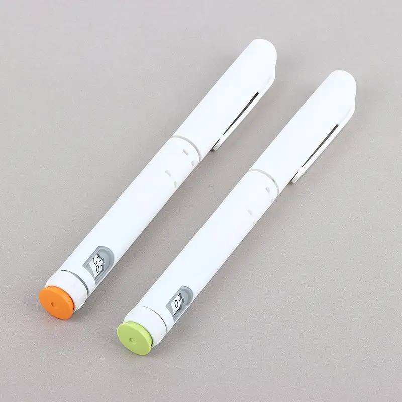 Disposable Dose-Adjustable Injection Pen 1Pcs 60U 5mg/10mg Plastic  Injector for Home Health Care Clinic Use