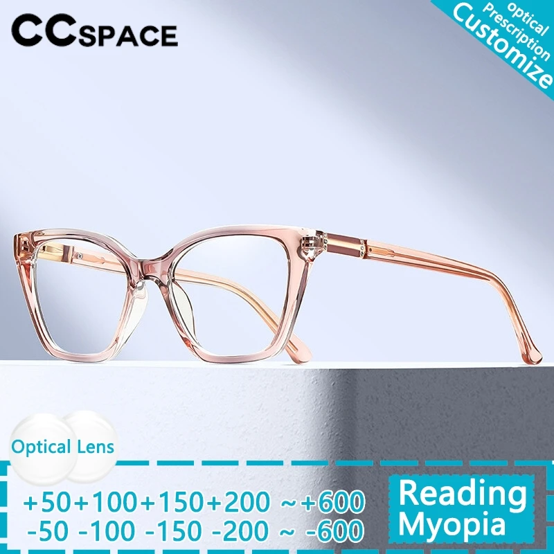 Marca de moda designer feminino óculos de leitura lente óptica anti luz azul miopia prescrição óculos gradiente colorido