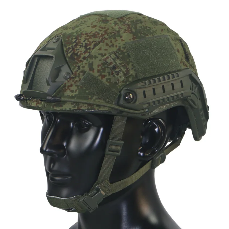 Cubierta táctica casco Airsoft camuflaje con cordón elástico