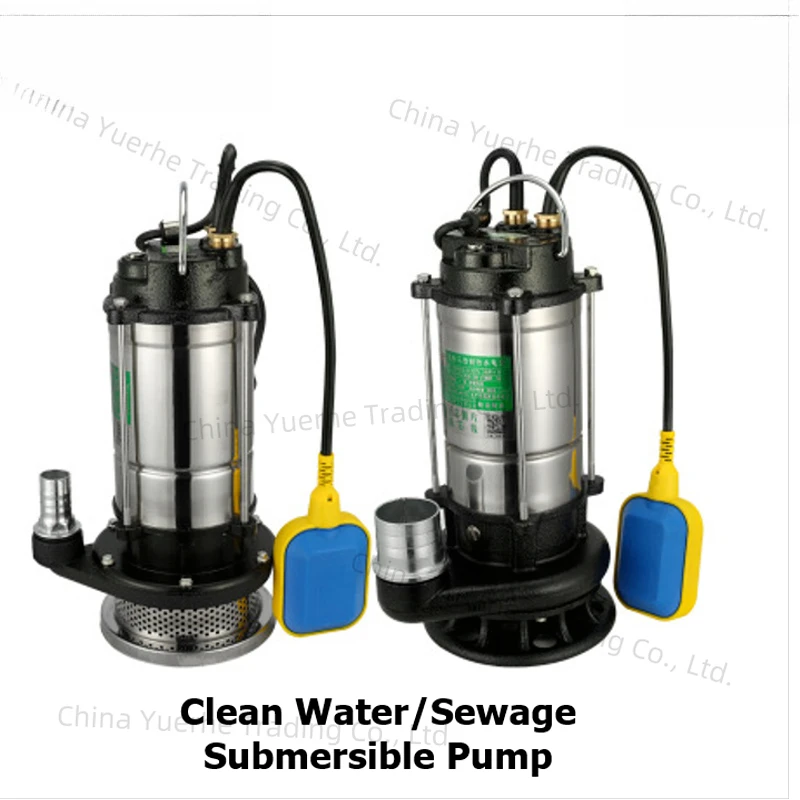 

Stainless Steel Float Type Submersible Pump,Agricultural Garden Underwater Water Sewage, Self-Suction Drainage Irrigation, 220V