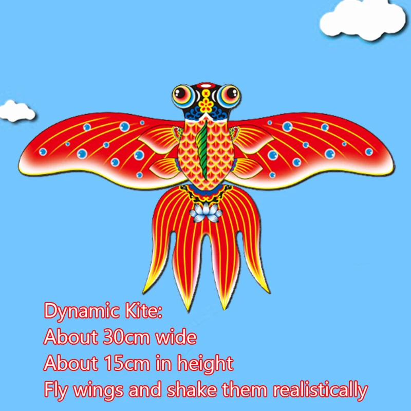 Fishing Rod Kite Cartoon Children Dynamic Kite Miniature Fishing Rod Parrot Eagle Swallow Kite view 5