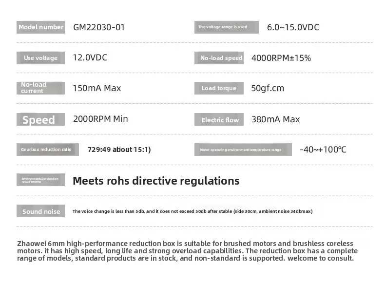 6Mm Brushless Hollow Cup Planetary Geared Motor Encoder Flexible Robot High Power Motor Replacement