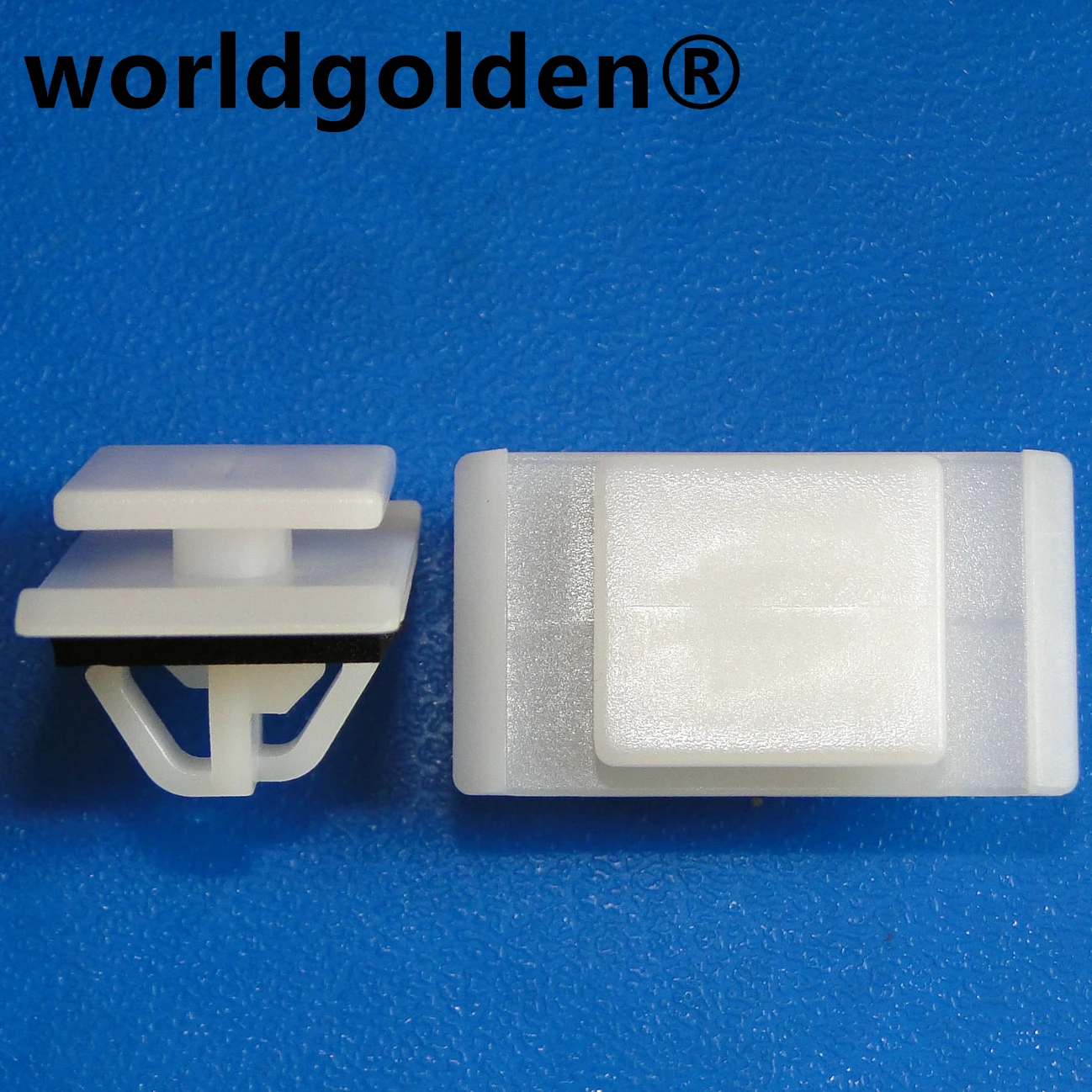 worldgolden 10PCS auto plastic clips Buckle of side skirt sill anti chafing strip for hyundai 87758G2000 87758-G2000