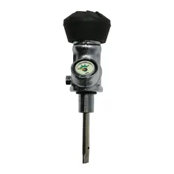 Acecare válvula 30mpa 4500psi cilindro de ar comprimido válvula de gás de alta pressão cilindros m18 * 1.5 rosca