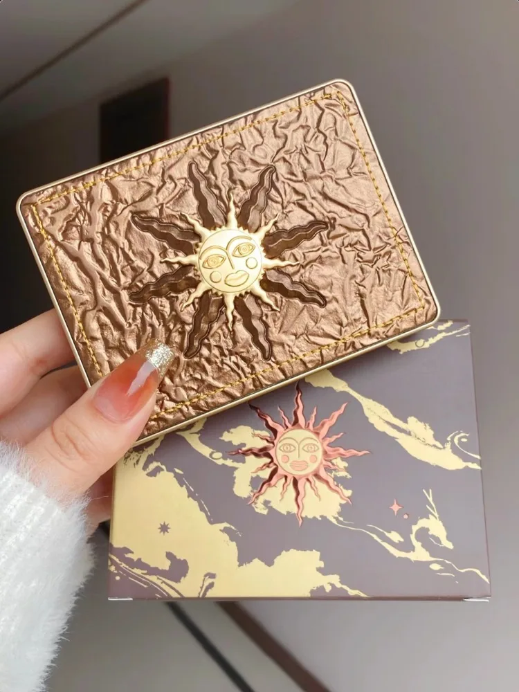 Girlcult-Palette de xion abati ée pour le visage, fleur de pêche, surbrillance de finition, fard à joues, poudre pour les yeux, maquillage féminin, cosmétiques, beauté, 256