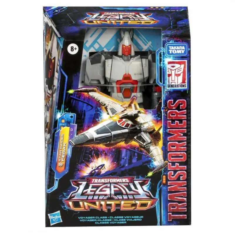 

Hasbro Transformers Toys Legacy United Voyager Class Star Raider Фигурка Ferak в подарок на складе