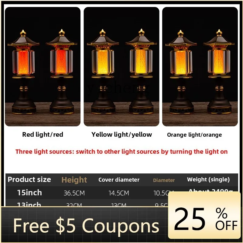 

J1 new ornament Buddha Qianxian family electric candle ornament dedicated to the God of Wealth Buddhist Hall