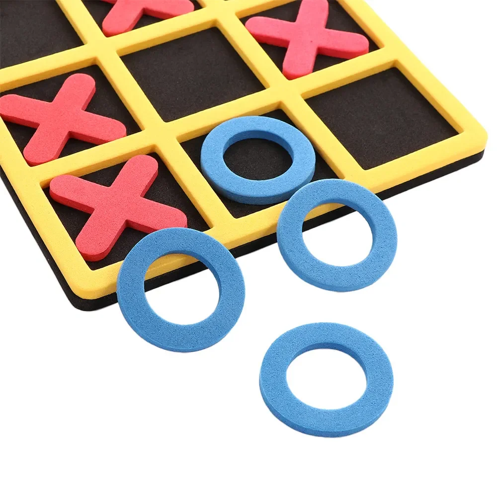 Kinder-Tic-Tac-Toe-Brettspiel - EVA Lernspielzeug & Interaktives Familienspiel für Eltern und Kinder – Detail 6