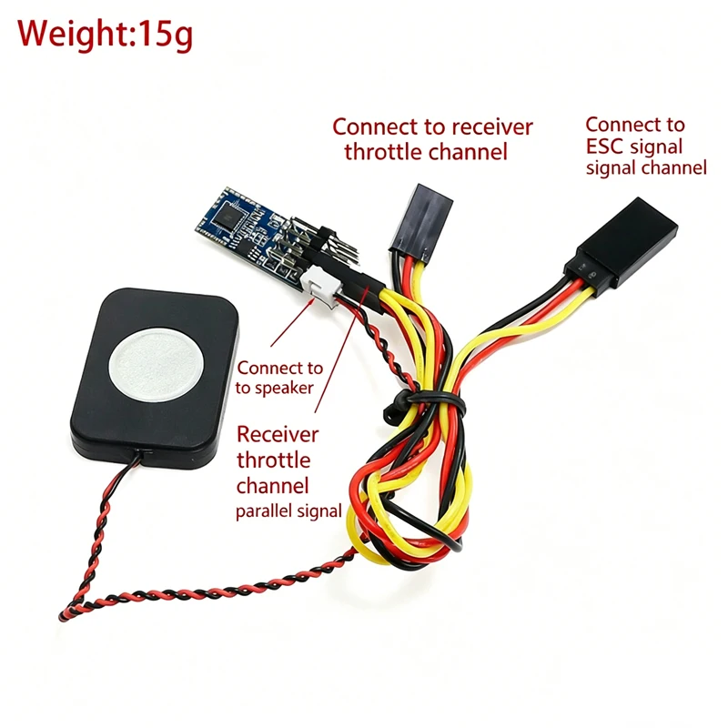 

Model Car Sound Set Engine Engine Scene Sound Set Simulation Sound Set Suitable for 1/10 1/14 Flat Racing Climbing Car Truck DIY
