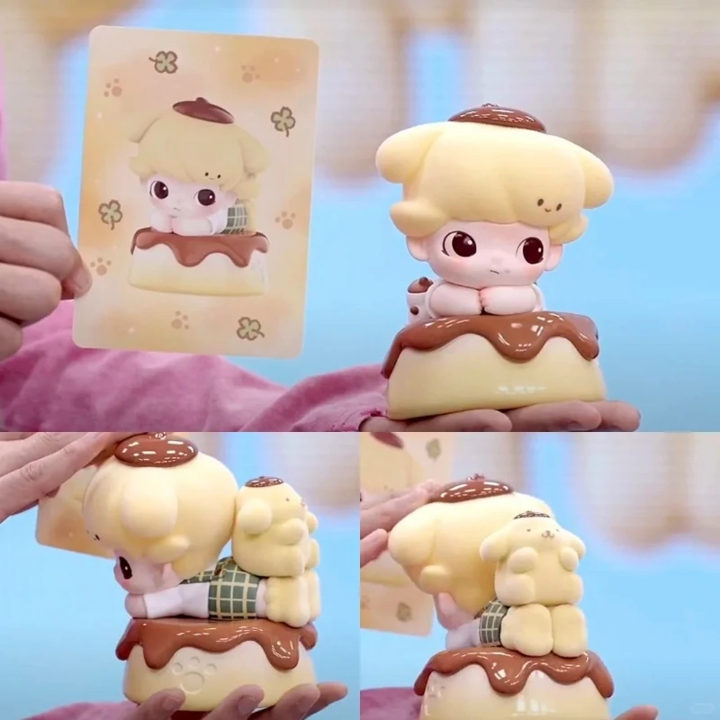 

POPMART DIMOO WORLD × Pudding Dog Handmade Ornament Toy Gift creative surprise collection Holiday gift Decoration Trendy toy