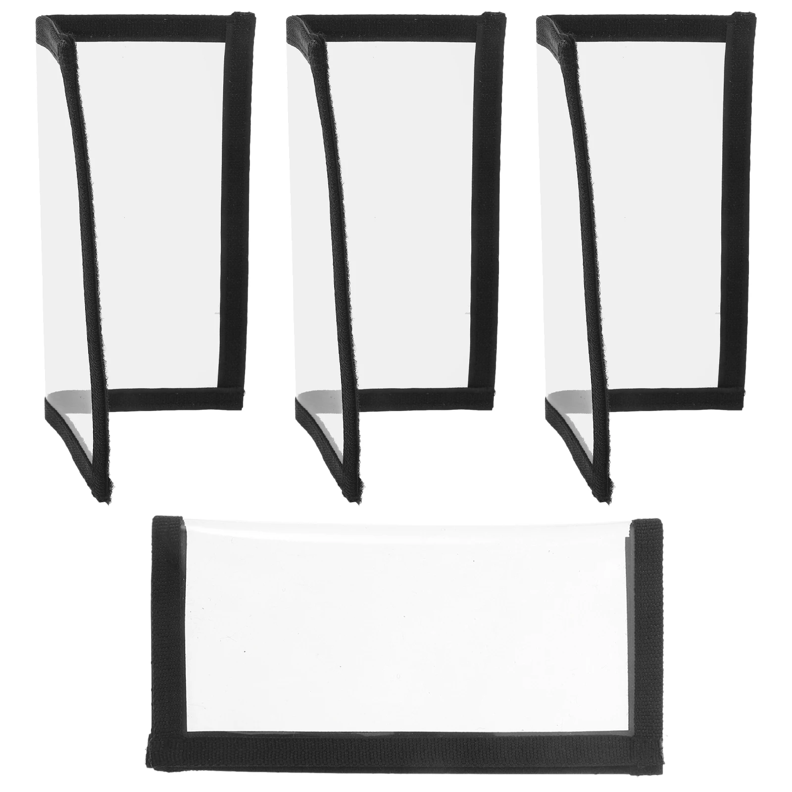 

4Pcs Fishing Bait Protector Transparent Protective Cover Durable Fish Hook Wrap Useful Fishing Gear Accessory