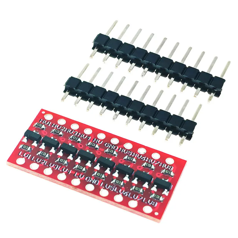 50pcs  8 Bit Bidirectional Voltage Level Converter High Speed Full Duplex two-way 8 Road Level Conversion Board Module Connector