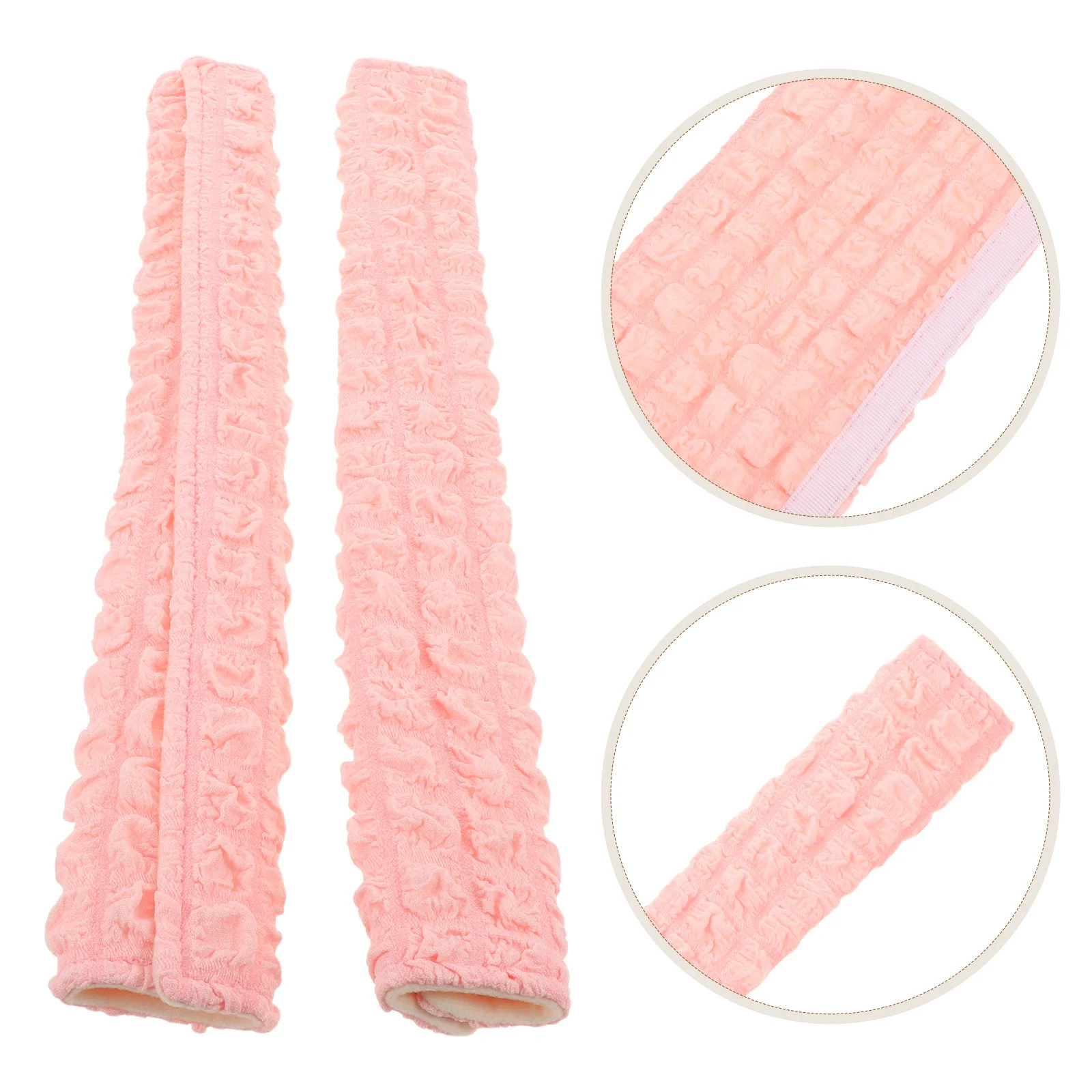 

2Pcs Shoulder Pads Extended Puffed Design Soft Breathable Protectors Comfortable for Summer Drives