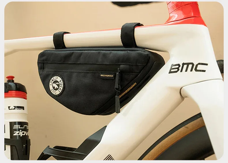 ULAC Fahrradtaschen 1,5L Rahmenrohrtasche Fahrrad-Vordertasche Wasserdichtes Material Kleine Innen-/Seitentasche MTB Rennrad-Tasche – Detail 15
