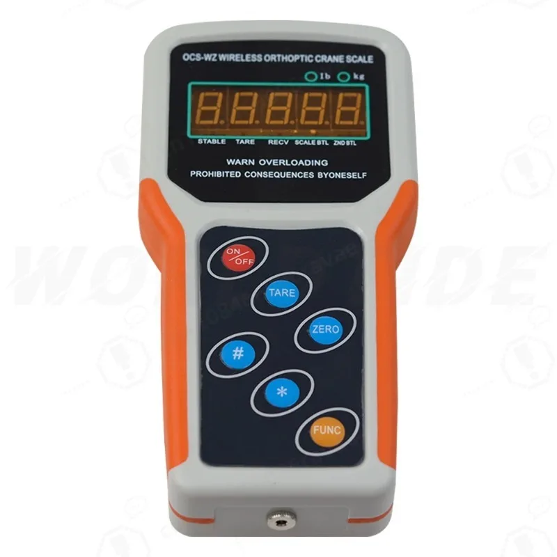 3000KG Wireless Electronic Digital Crane Scale Heavy Duty Industrial Hanging Scale with Handheld Meter 3T