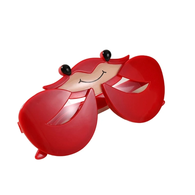 A52E Decorative Costume Sunglasses with Oversized 3D Animal Frame Form