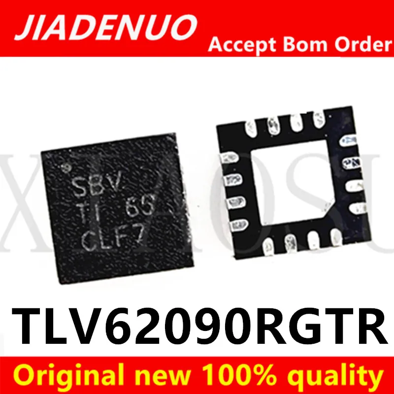 (10pcs)100% New TLV62090RGTR TLV62090 SBV QFN-16 Chipset